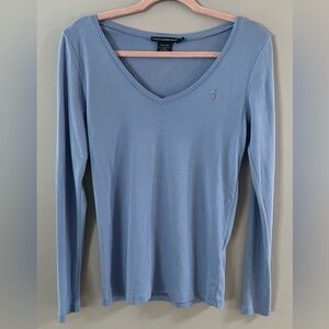 Ralph Lauren Sport Light Blue Long Sleeve Tee